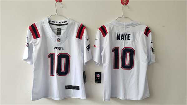 Women's New England Patriots #10 Drake Maye 2024 Draft White Vapor Untouchable Limited Stitched Jersey,We sell and wholesale Women's New England Patriots #10 Drake Maye 2024 Draft White Vapor Untouchable Limited Stitched Jersey on line form chian!